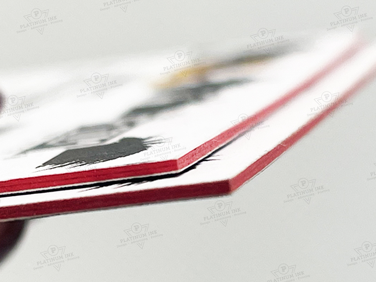 triple layer business cards printing